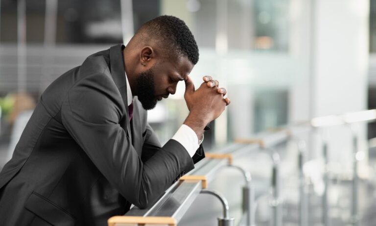 man having mood swings due to low T